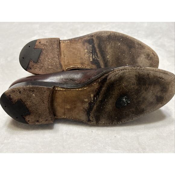 Crockett Jones Men’s Shoes Size 8.5 E Brown Cavendish Leather Tassel Loafers - Picture 9 of 9